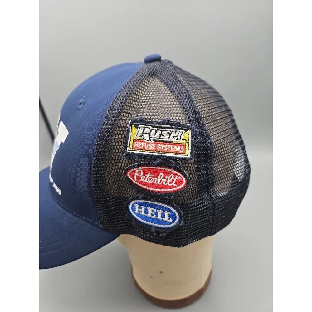 Road-eo National Championship Trucker Cap Hat Blue Mesh Mack Castrol Cintas Rush